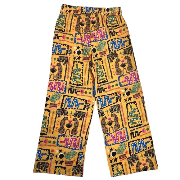 Nooworks Desert Disaster Catalina Linen Limited Edition Textiles Pants - Picture 3 of 10